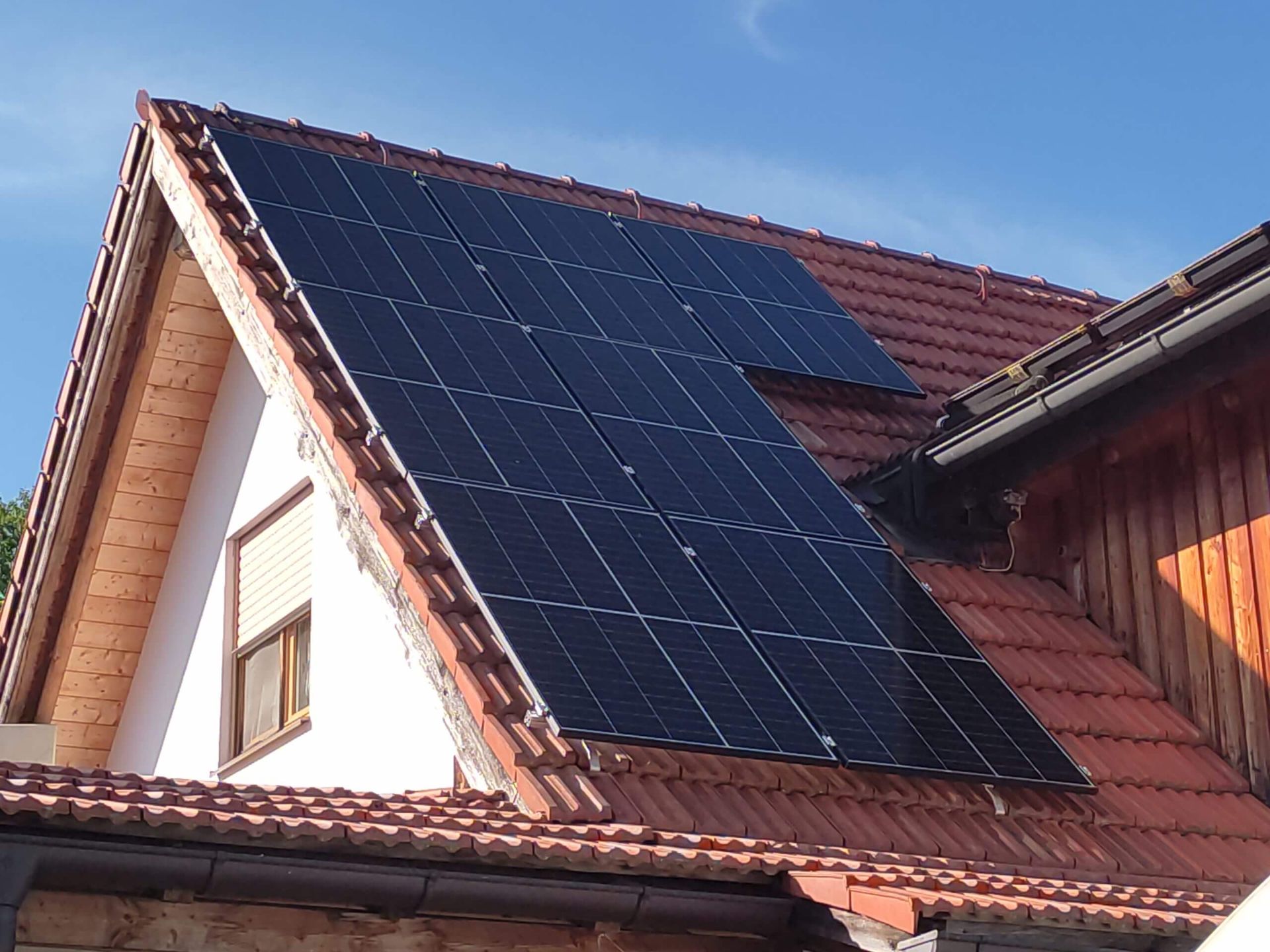 Gewerbespeicher Installation