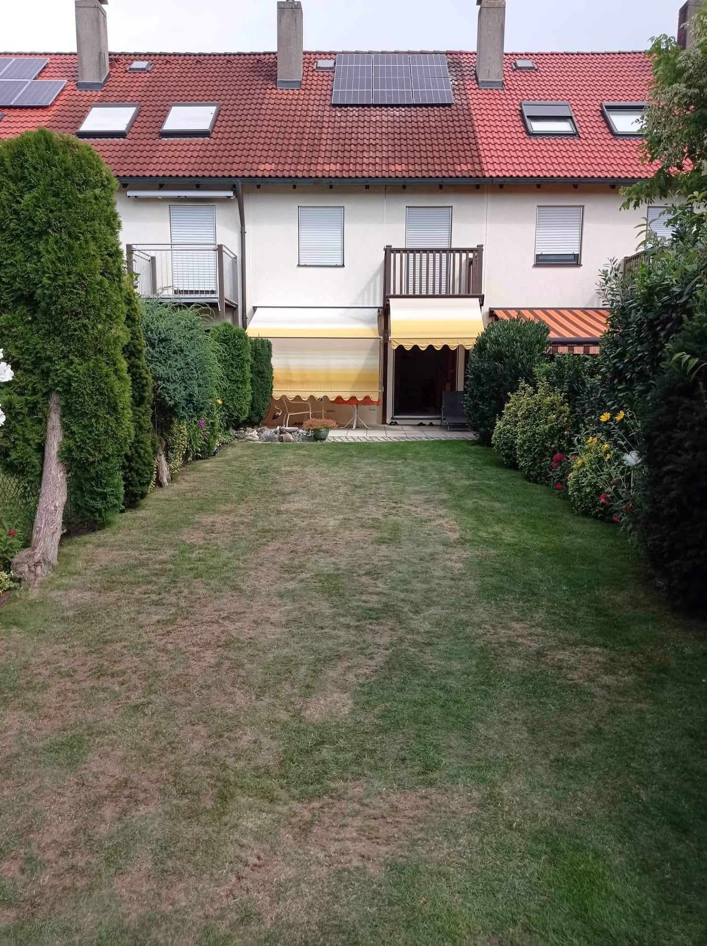 Photovoltaikanlage auf Einfamilienhaus